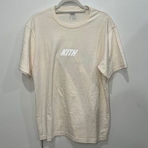 Kith Summer Shade Tee Egg Shell